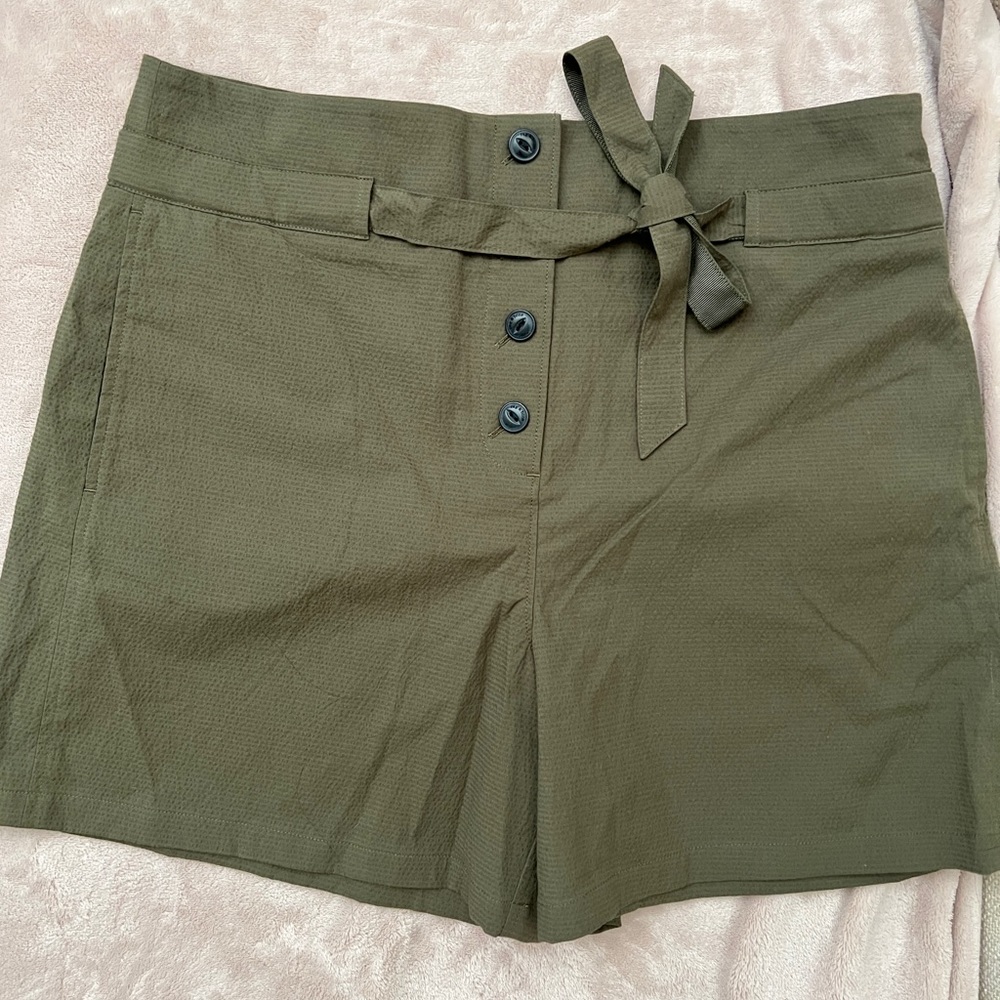 Rag & Bone Camille Seersucker Shorts